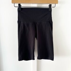 TNA black chill atmosphere high rise bike short